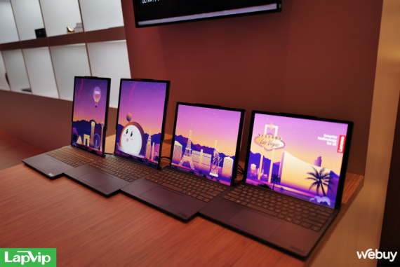 Các mẫu laptop ấn tượng tại CES 2025: Sáng tạo và đột phá