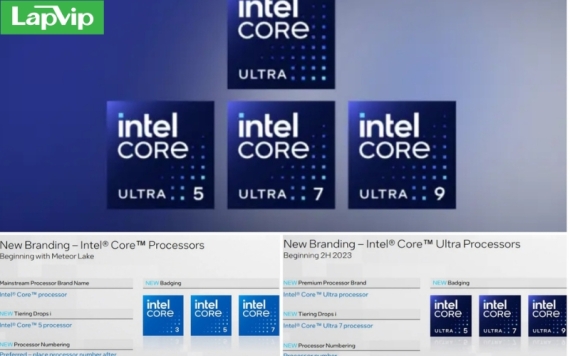 Không còn Intel Core i3,i5,i7? Intel đã thay đổi tên gọi trên các dòng chip mới 